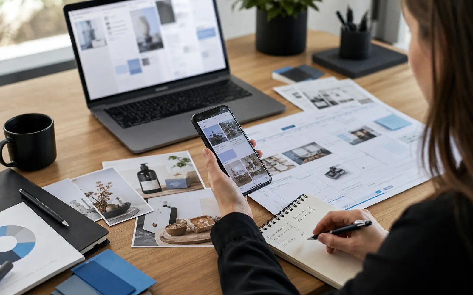 Planning éditorial réseaux sociaux pour PME locale