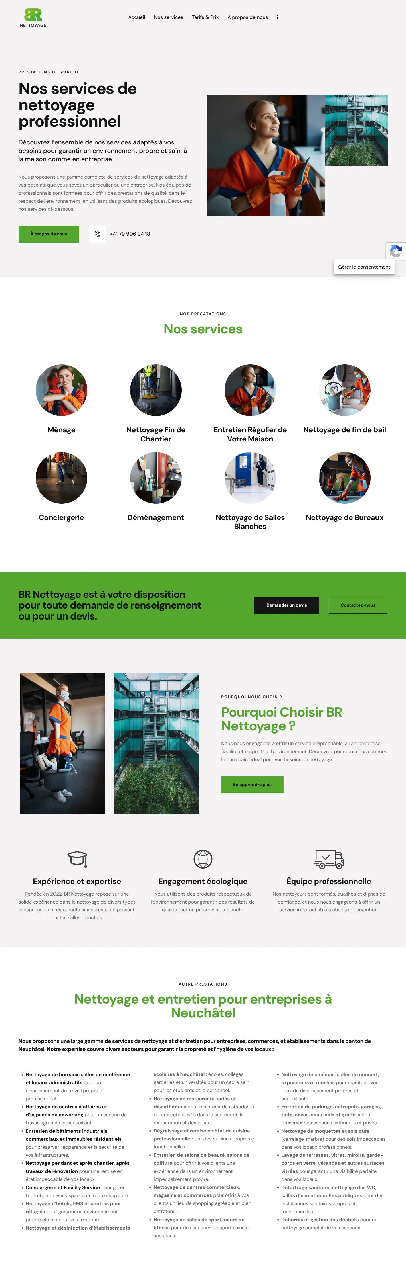 Capture du projet br nettoyage