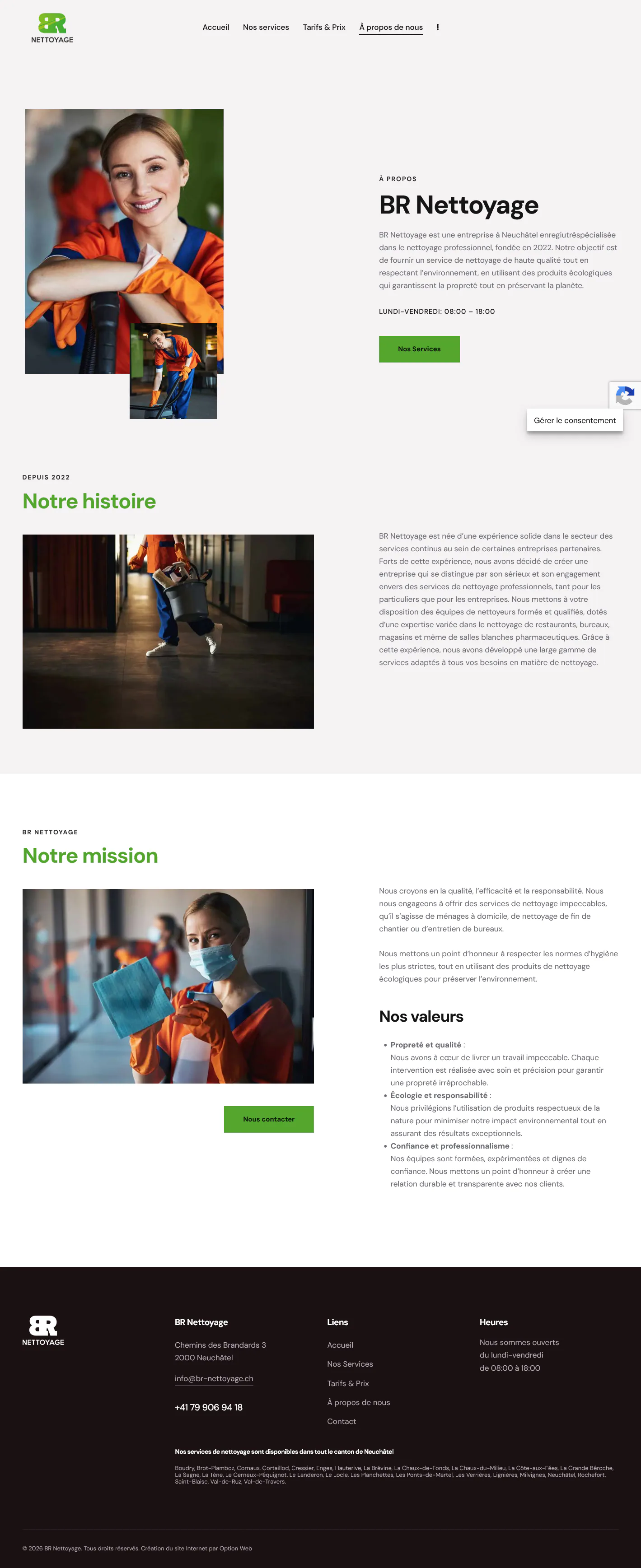 Capture du projet br nettoyage