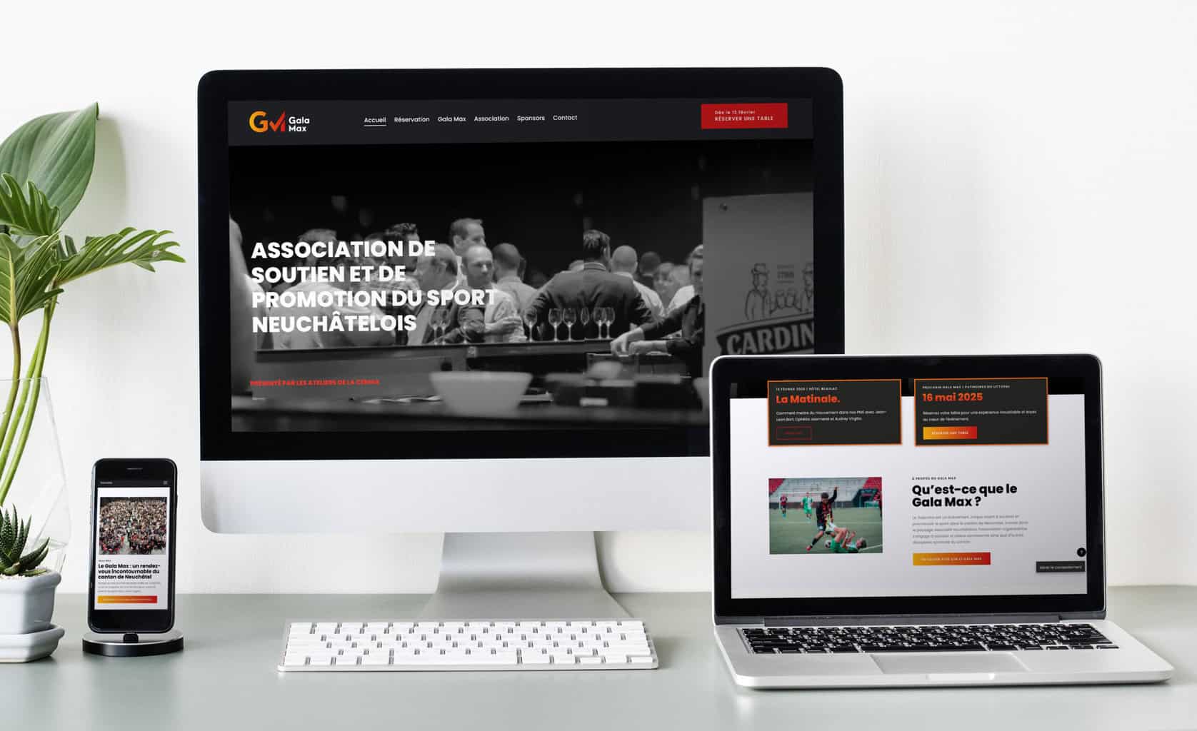 Aperçu du projet Association Le Gala Max