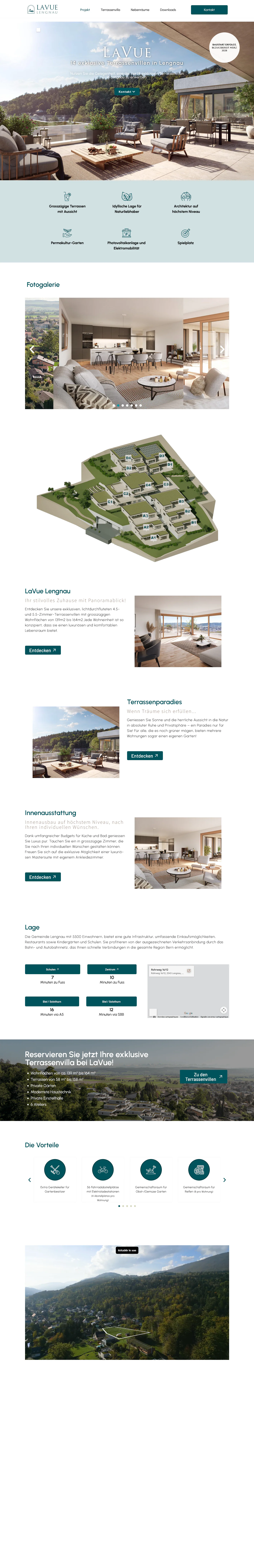 Capture du projet lavue lengnau immobilier luxe
