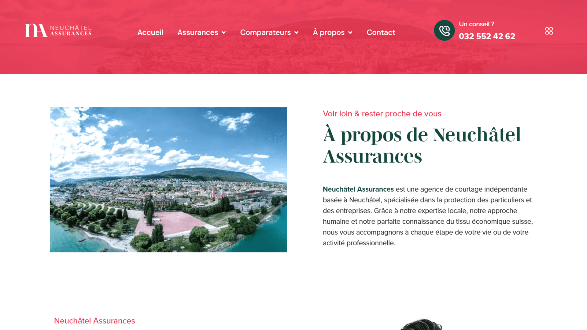 Exemples de refonte de site web pour PME suisse