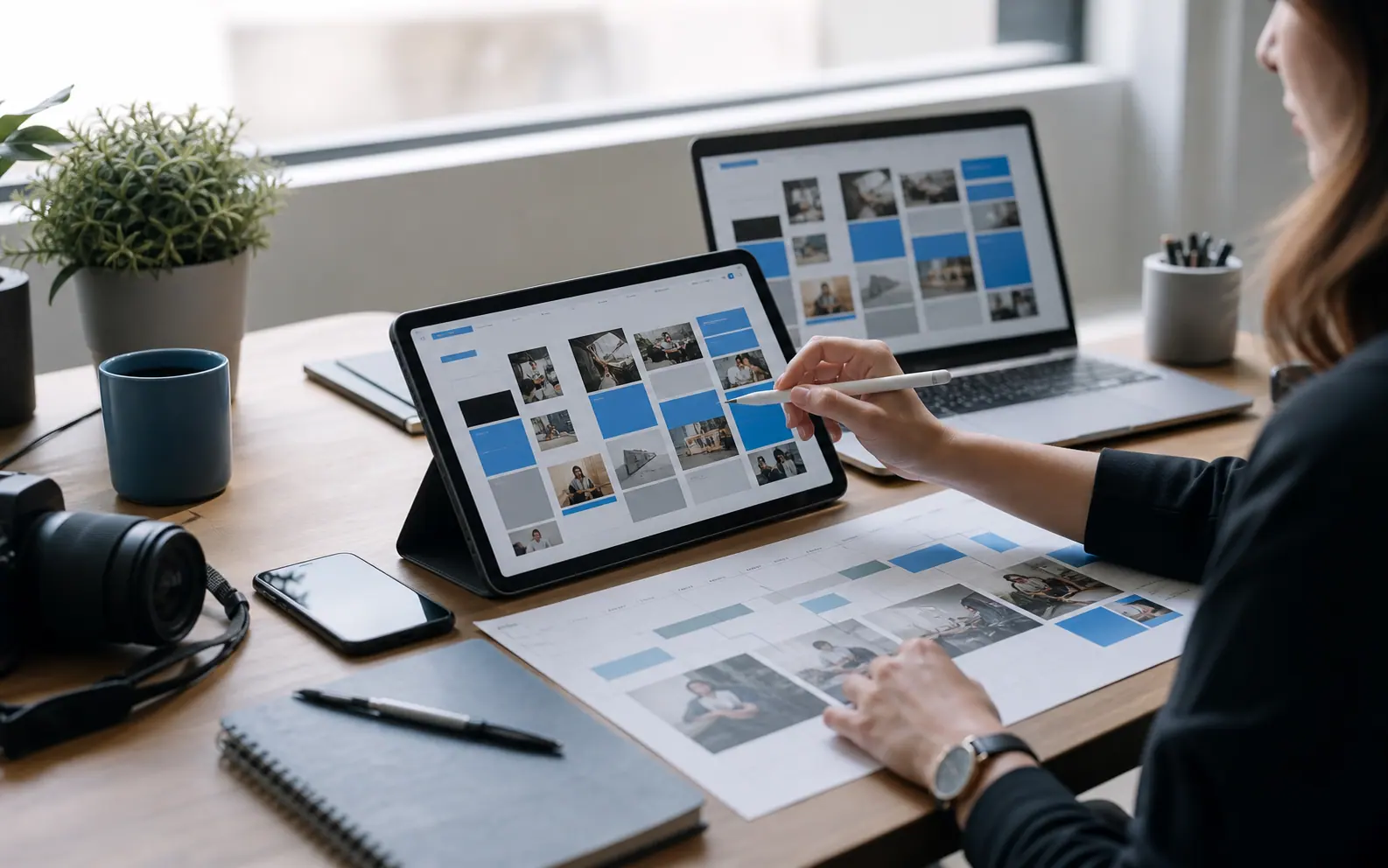 Planning de contenus et community management pour PME